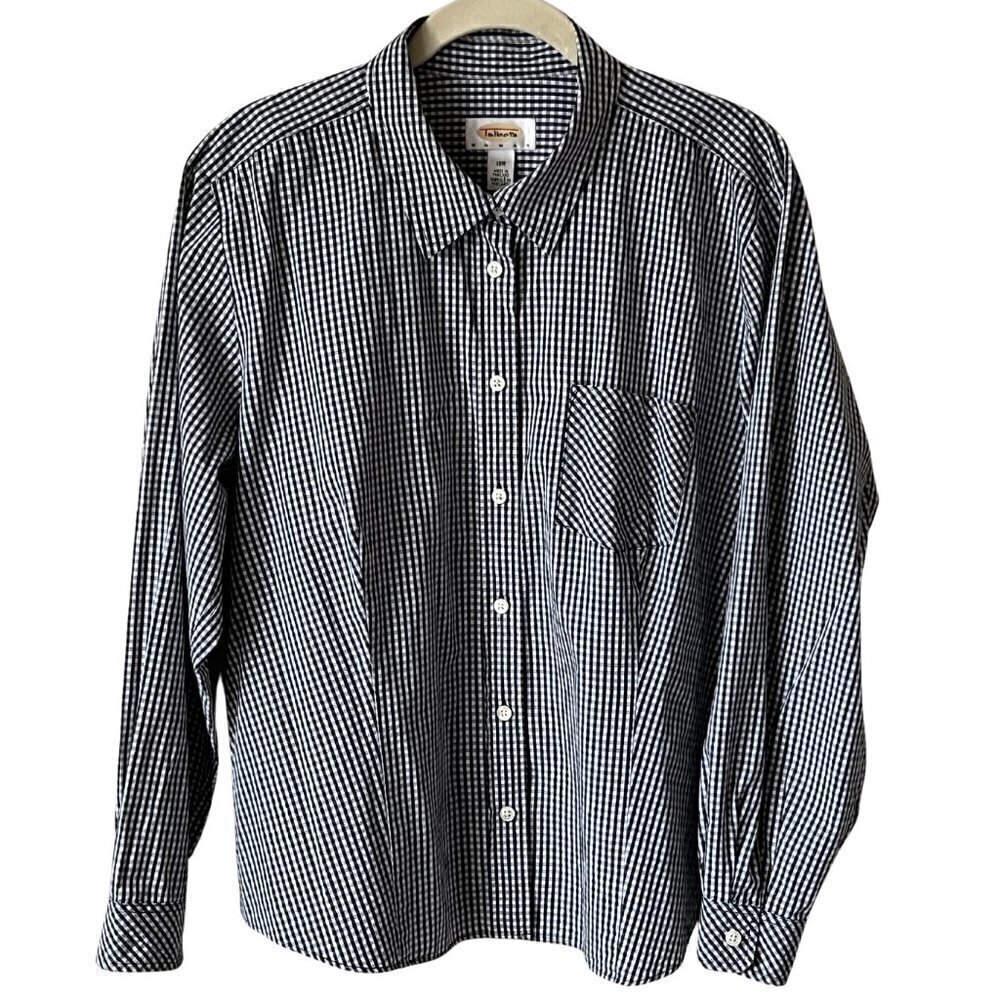 Talbot's Woman Long Sleeve Button Up Blouse, 16W